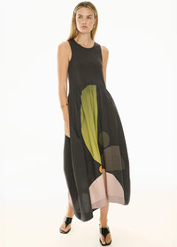 POL | BELLE PRINT TANK DRESS - ART PRINT