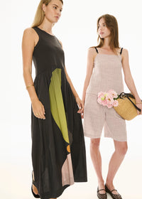 POL | BELLE PRINT TANK DRESS - ART PRINT