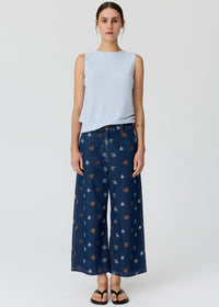 POL | HAVEN TANK LUREX BACK - BLUE