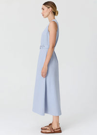 POL | LIRA BELT DRESS - BLUE