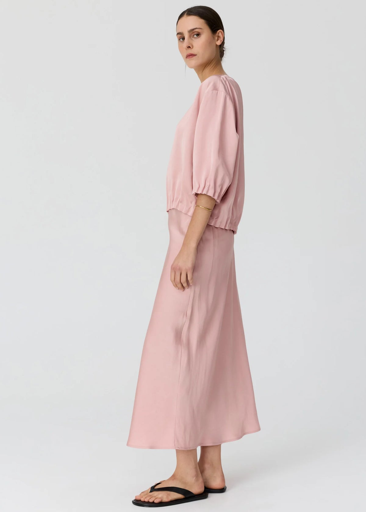 POL | INNES BIAS SKIRT - PINK