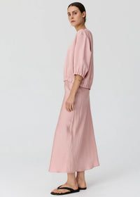 POL | INNES BIAS SKIRT - PINK