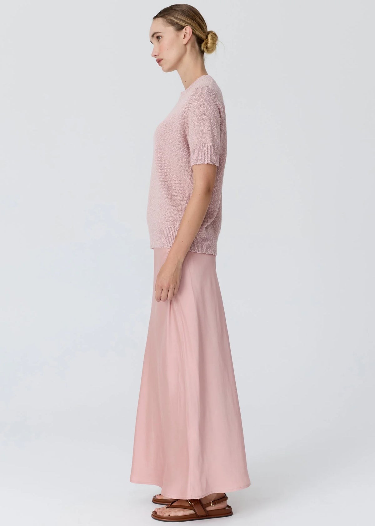 POL | CEDAR LUREX KNIT TOP - PINK/ROSE