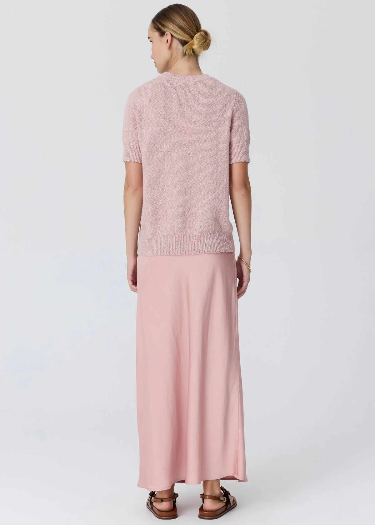 POL | CEDAR LUREX KNIT TOP - PINK/ROSE