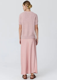 POL | CEDAR LUREX KNIT TOP - PINK/ROSE