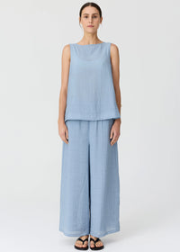 POL | FENNEL PANT - BLUE