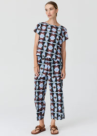 POL | THYRA REVERSIBLE TEE - THYRA PRINT