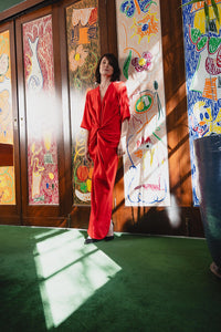 One Fell Swoop | Alex Kimono - Tori Satin