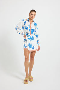 Pasduchas | Artisan Mini Skirt - Azure