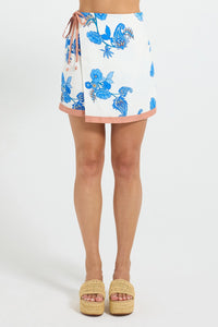 Pasduchas | Artisan Mini Skirt - Azure