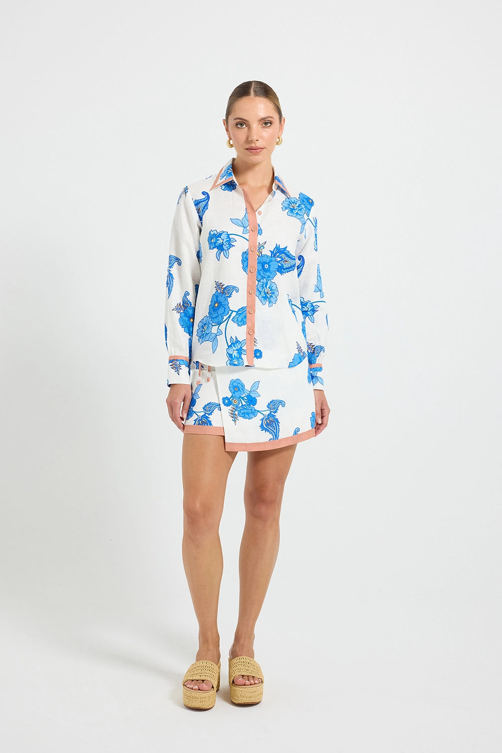 Pasduchas | Artisan Shirt - Azure