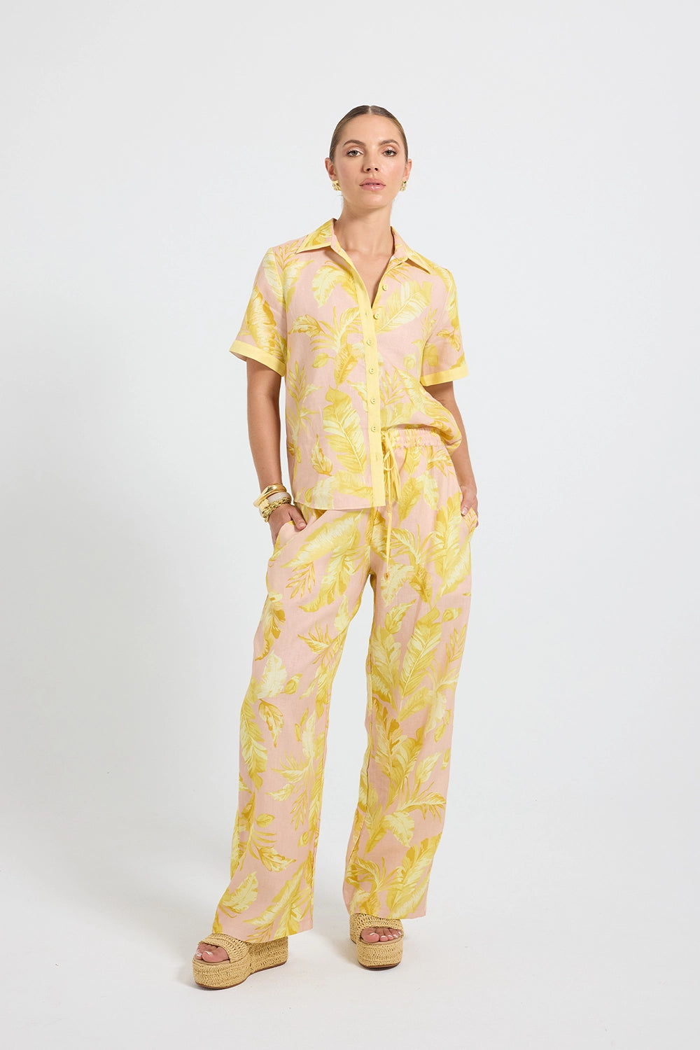 Pasduchas | Palma Shirt - Pink Palm