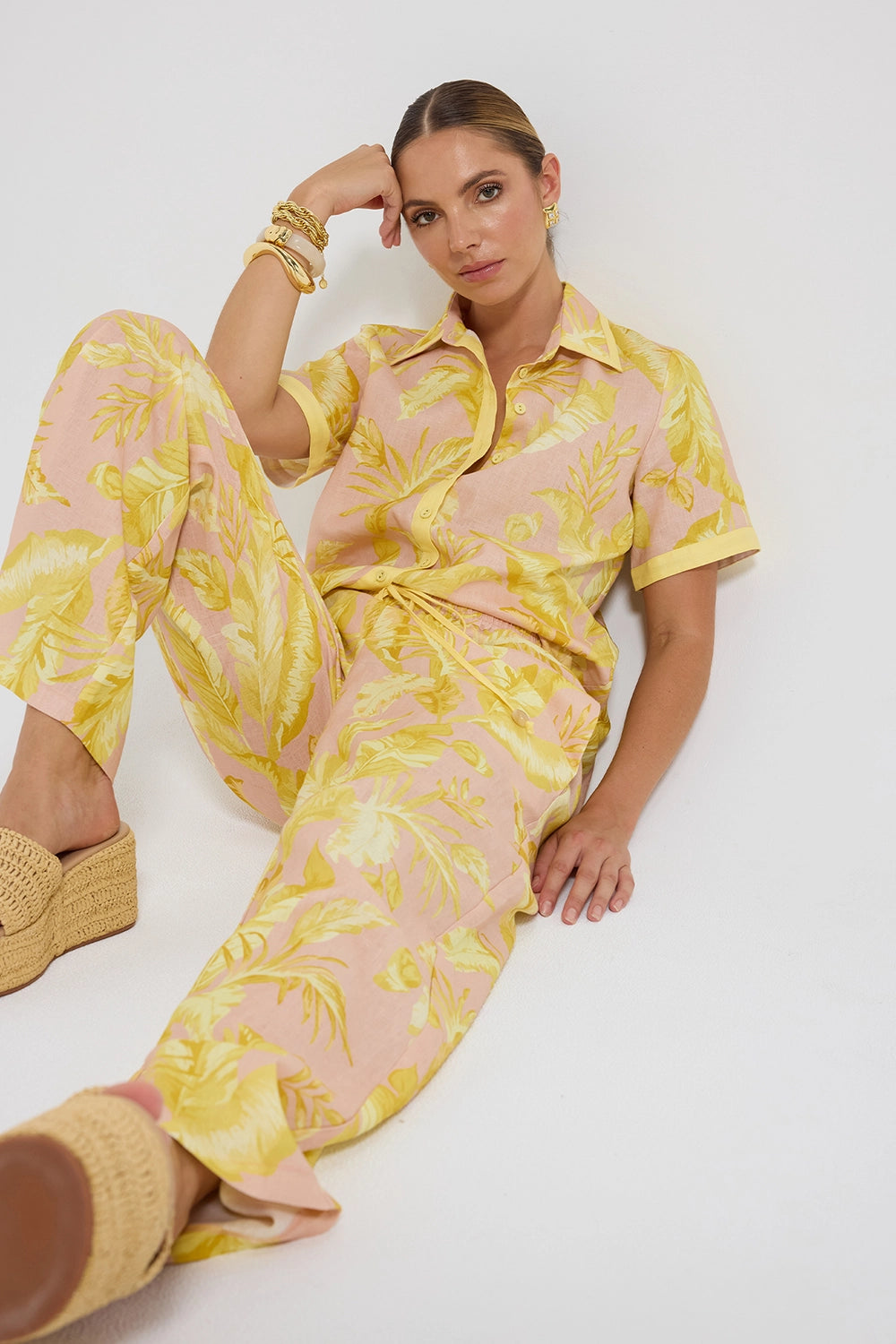 Pasduchas | Palma Shirt - Pink Palm