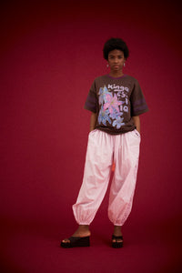 Kinga Csilla | Purple Wave Chalm Shirt