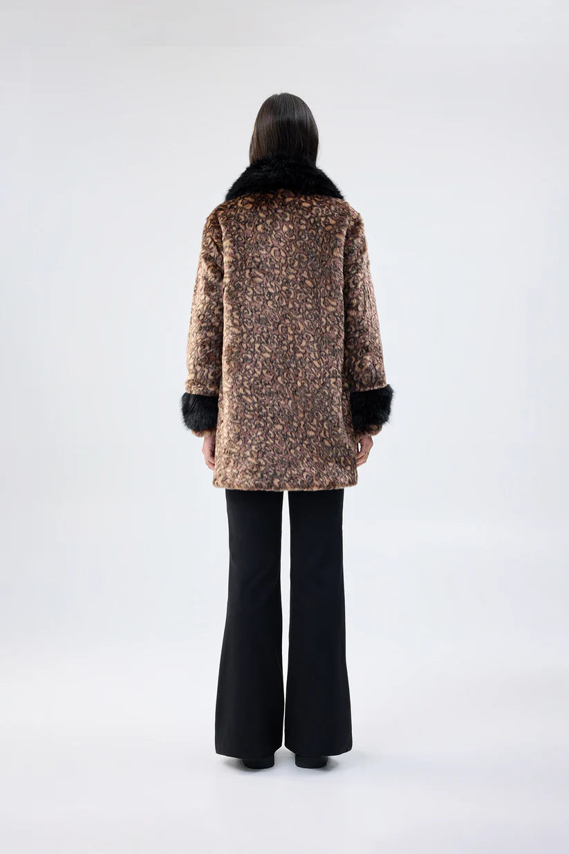 Unreal Fur | Planet Earth Coat - Leopard