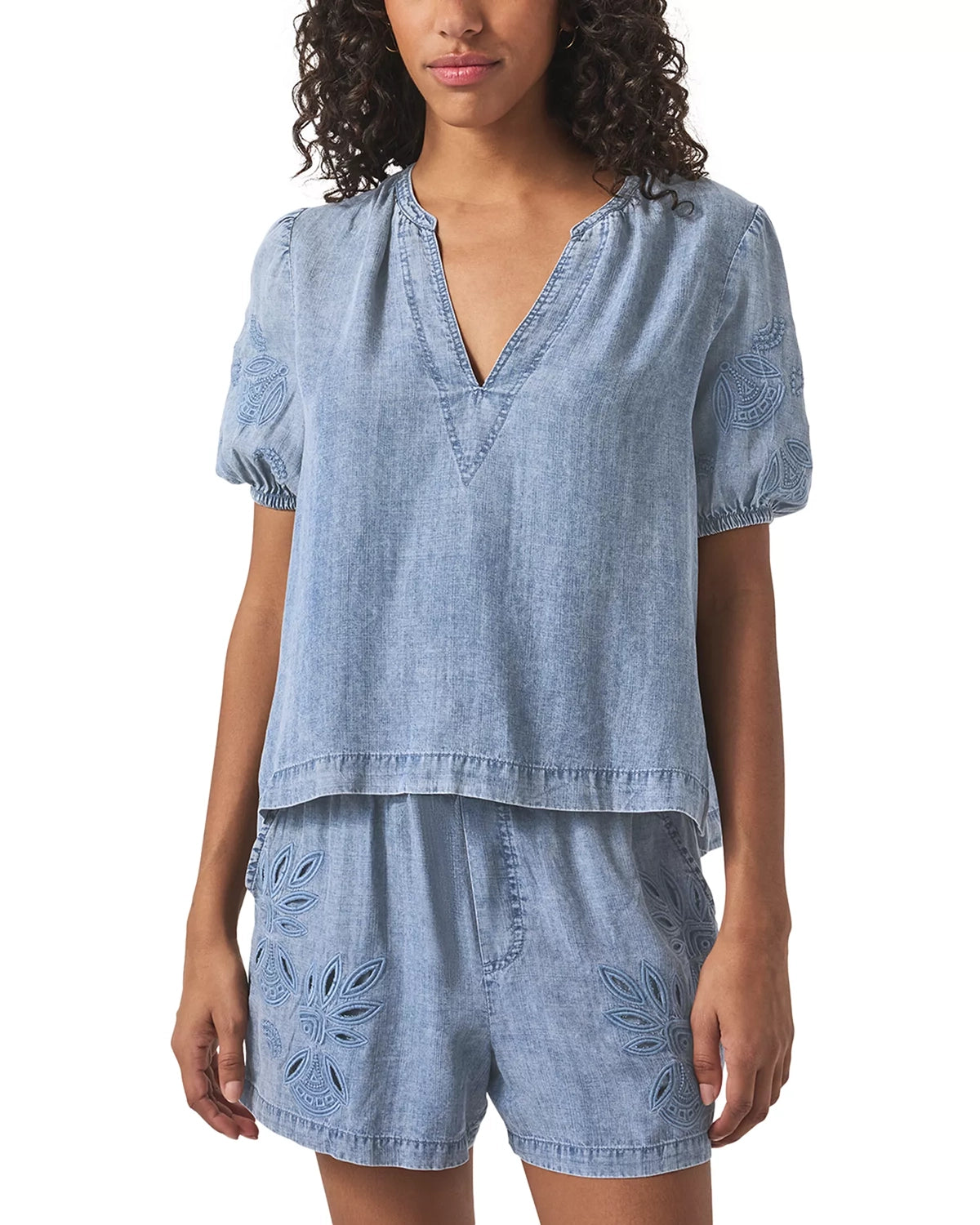 Splendid | Cayden Indigo Blouse - Indigo