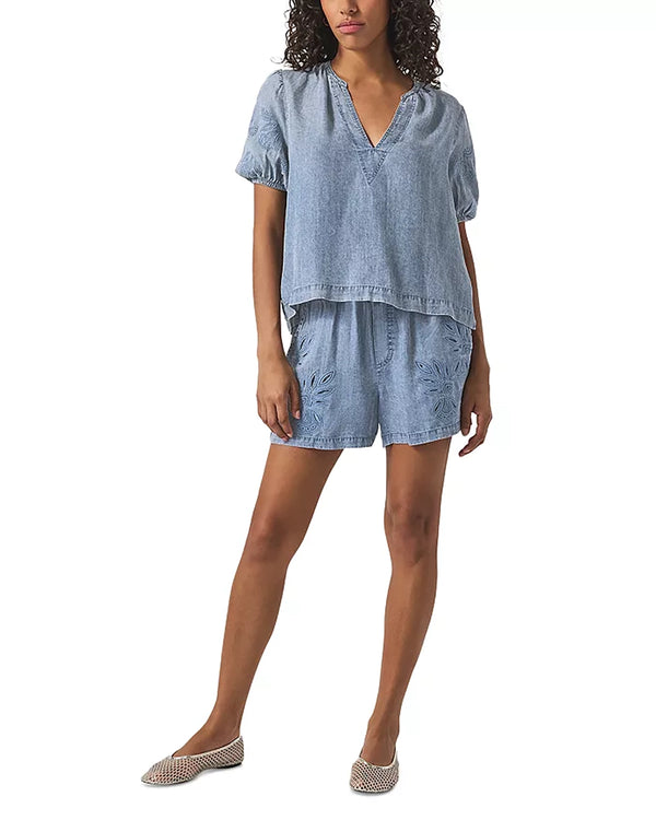 Splendid | Cayden Indigo Blouse - Indigo