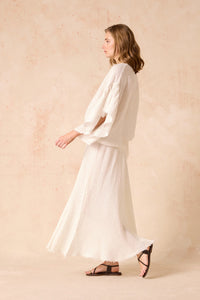 Estilo Emporio | Ruota Skirt - Samba Panna