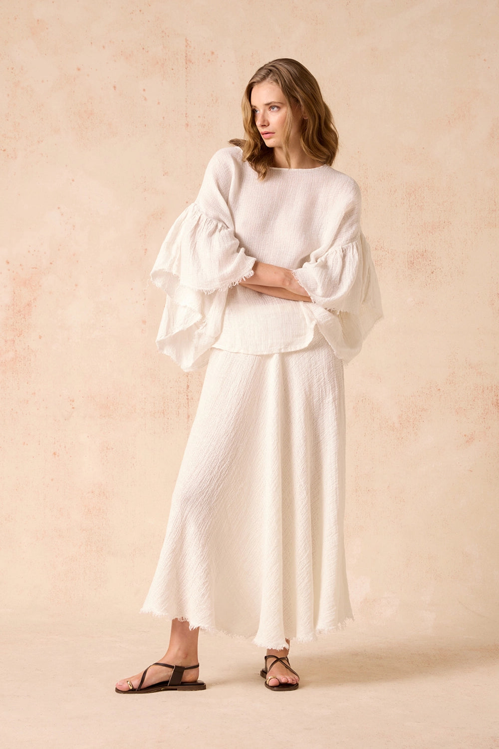 Estilo Emporio | Ruota Skirt - Samba Panna