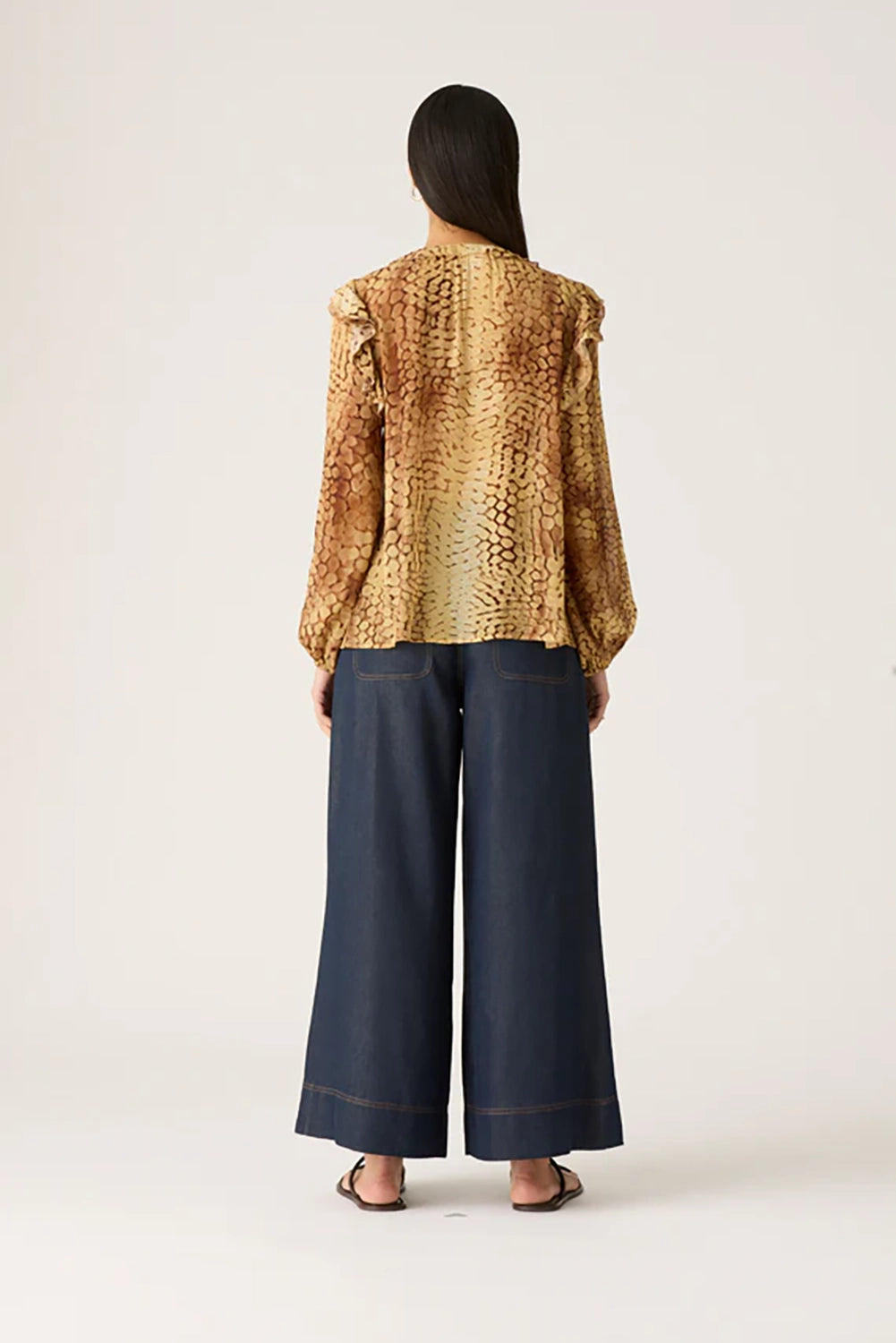 Label Simone MOS THE LABEL | SIMONE BLOUSE - PRINT – Hollie Rose