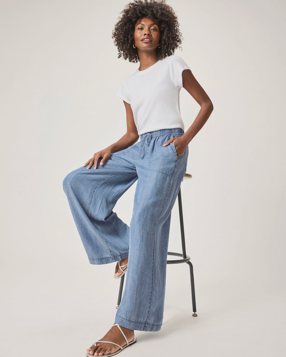 Splendid | Angie Palazzo Pant - Indigo