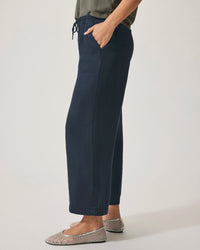 Splendid | Angie Crop Wide Leg - Navy