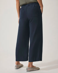 Splendid | Angie Crop Wide Leg - Navy
