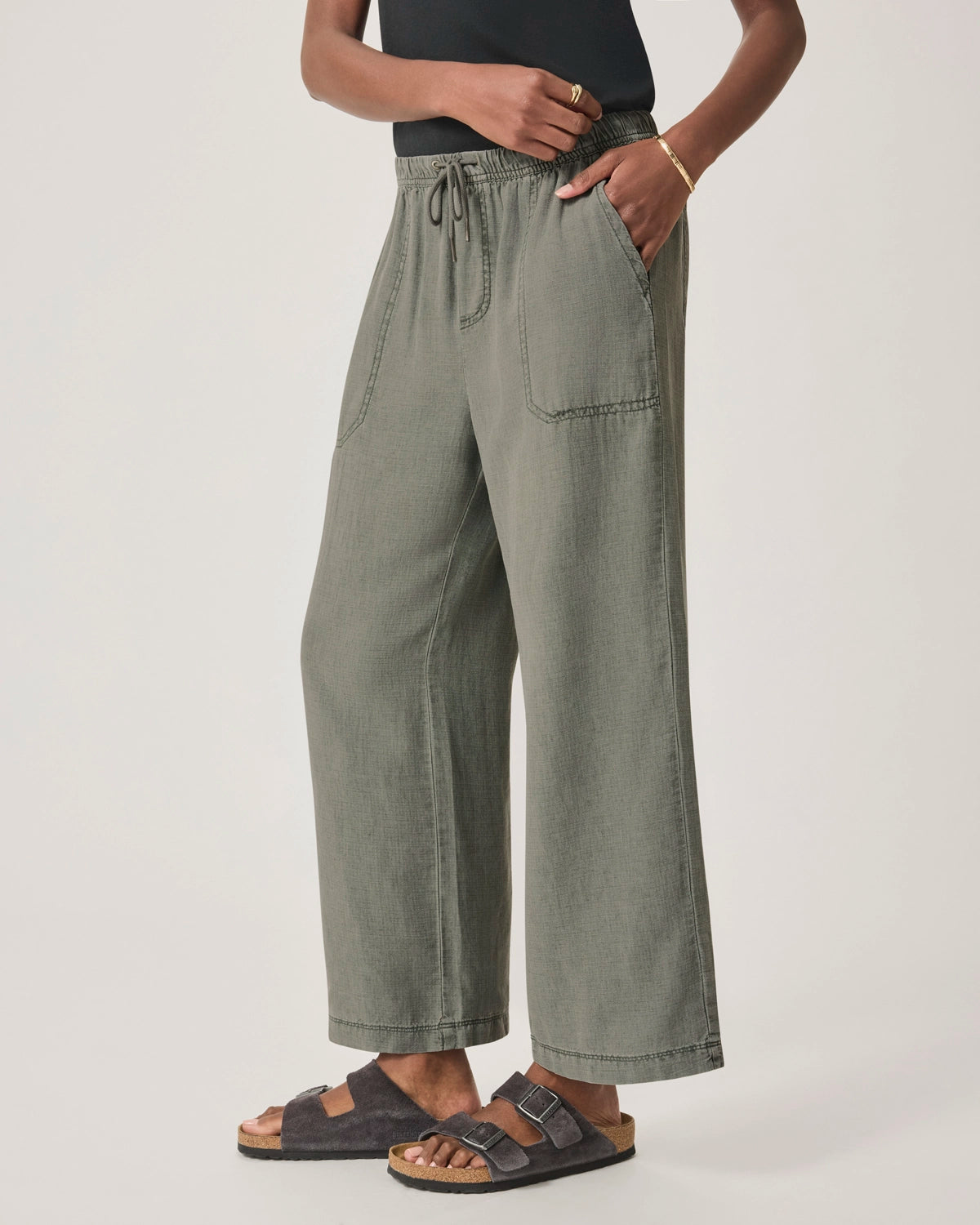 Splendid | Angie Crop Wide Leg - Soft Vob