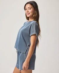 Splendid | Indigo Ss Sweatshirt - Indigo