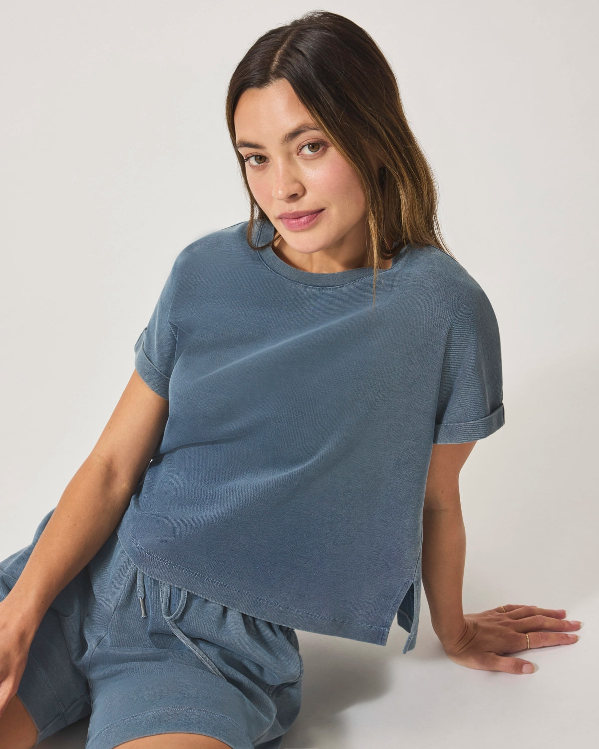 Splendid | Indigo Ss Sweatshirt - Indigo