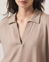 Splendid | Brooke Ss Polo - Fawn