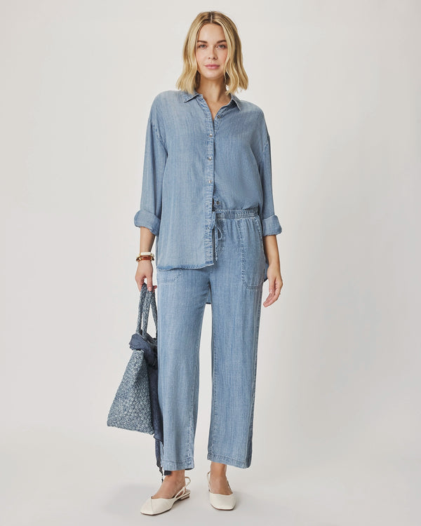 Splendid | Indigo Button Down - Indigo