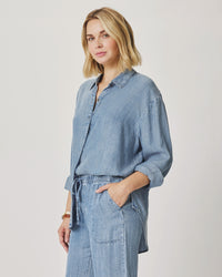 Splendid | Indigo Button Down - Indigo