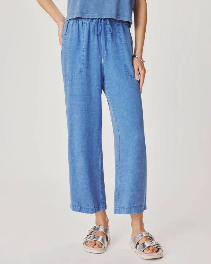 Splendid | Angie Crop Wide Leg - Perfect Blue