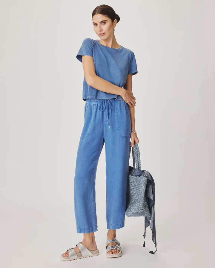Splendid | Angie Crop Wide Leg - Perfect Blue