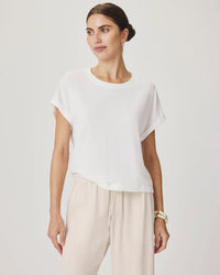 Splendid | Skye Ss Tee - White