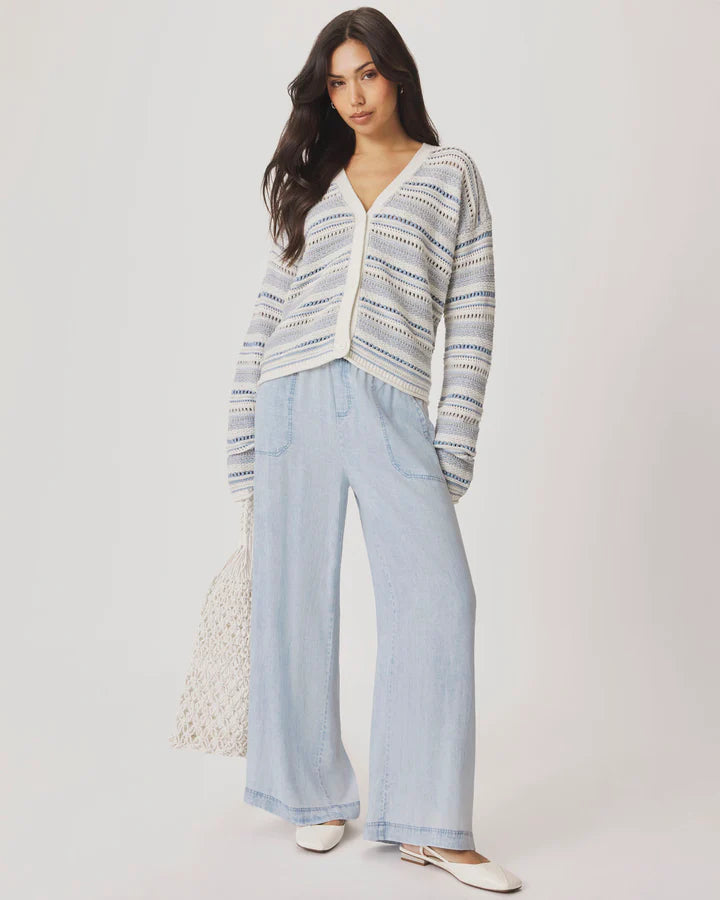 Splendid | Addison Stripe Cardigan - Country Air Multi