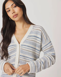 Splendid | Addison Stripe Cardigan - Country Air Multi