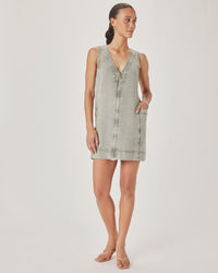 Splendid | Lounge Denim Mini Dress - Eucalyptus