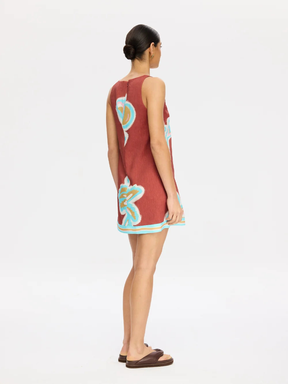 KIVARI | Enzo Mini Dress - Maroon