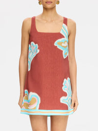 KIVARI | Enzo Mini Dress - Maroon