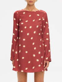 KIVARI | Saro Mini Dress - Brick
