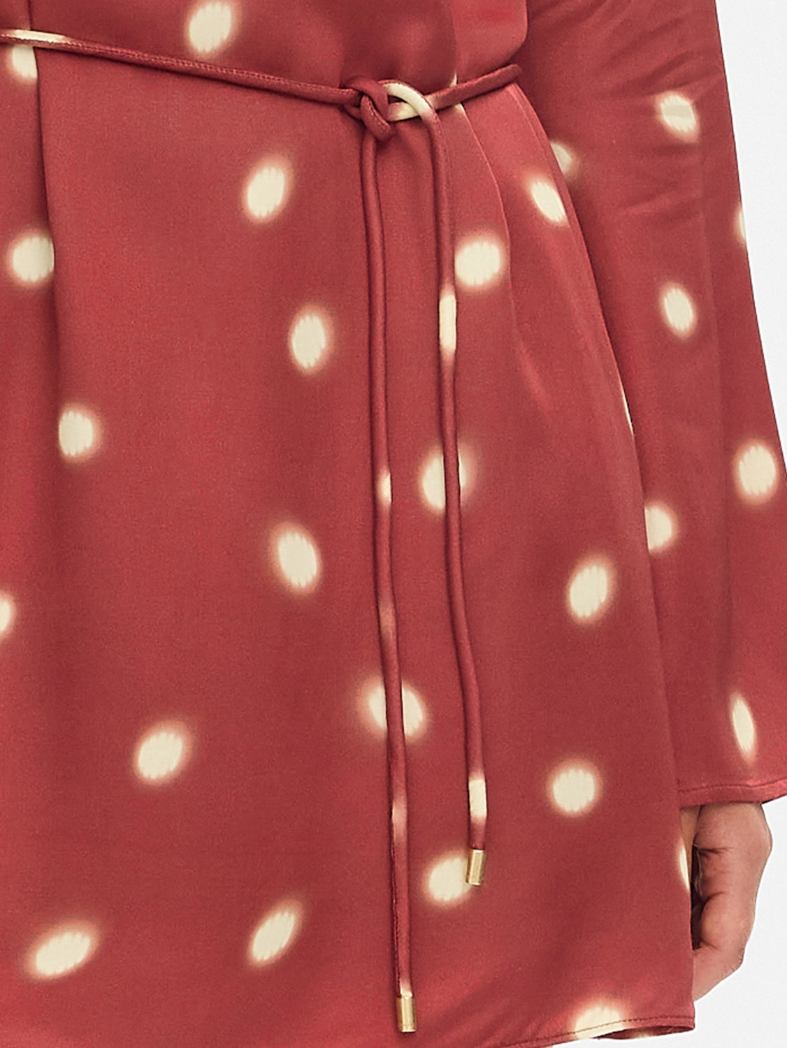 KIVARI | Saro Mini Dress - Brick