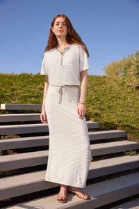 Splendid | Brooke Stripe Skirt - Fawn Stripe