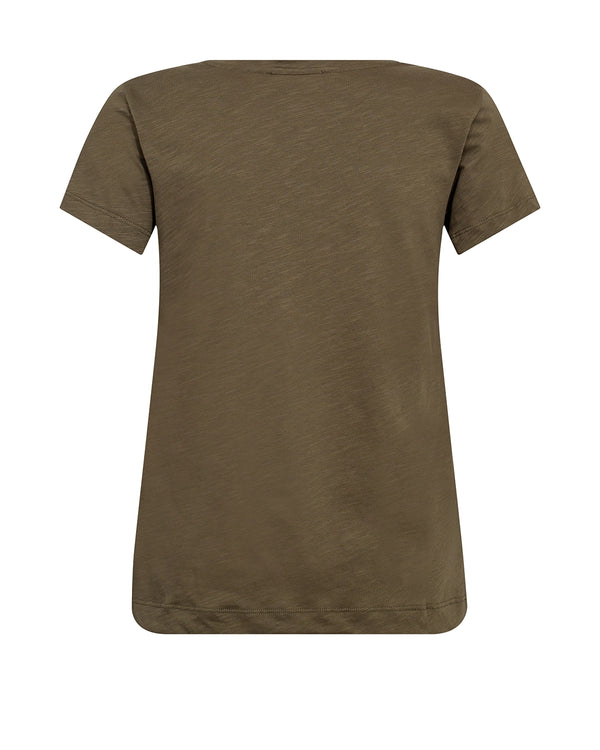 MOS MOSH Zibby O-SS Tee in Sea Turtle organic cotton with star and wing logo artwork, vintage-inspired women’s T-shirt at Hollie Rose.