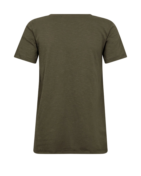 MOS MOSH Gethi Deco Tee in Sea Turtle with decorative wing artwork, hand-touched beading and embroidery, women’s embellished T-shirt at Hollie Rose.
