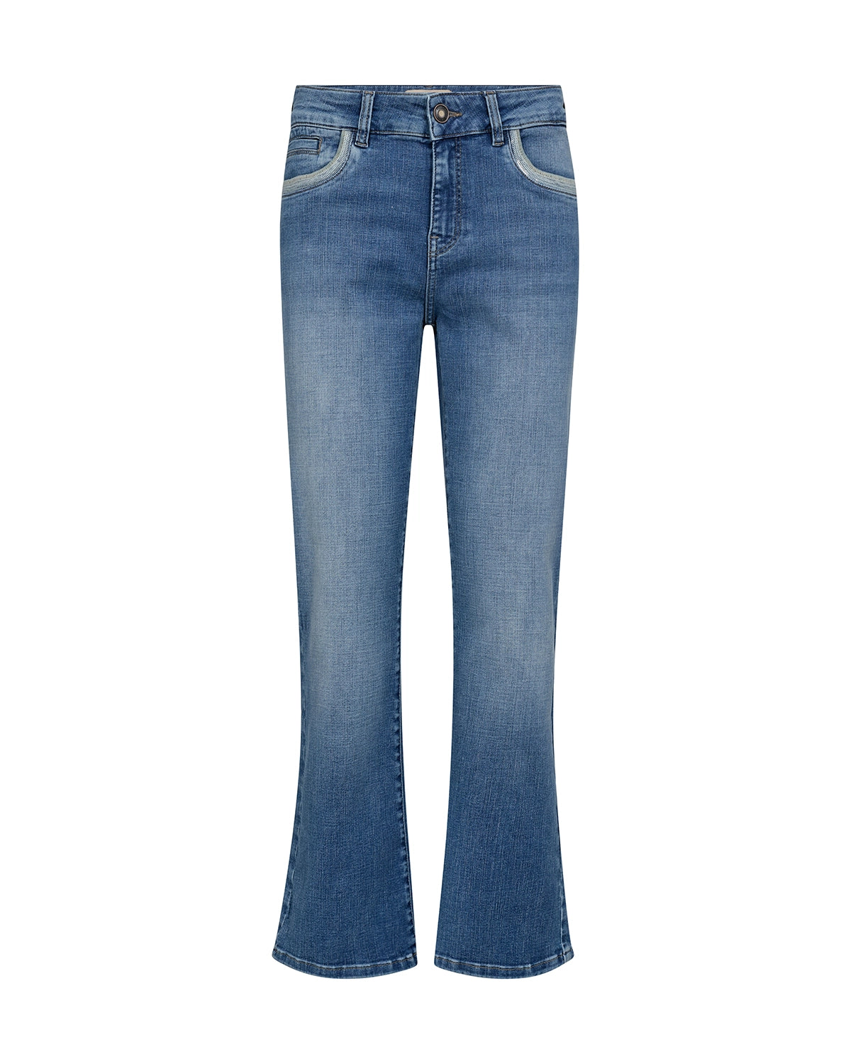 MOS MOSH | CECILIA PERLA JEANS - MID BLUE 176390