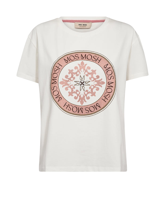 MOS MOSH | JUDD O-SS TEE - ECRU 176770