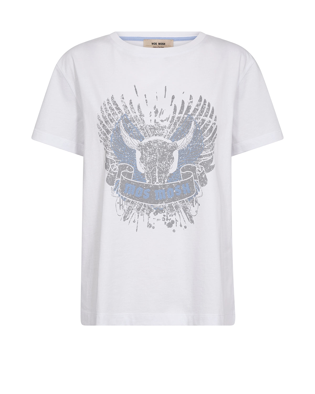 MOS MOSH | WASHA O-SS TEE - WHITE 177070