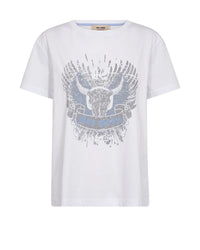 MOS MOSH | WASHA O-SS TEE - WHITE 177070